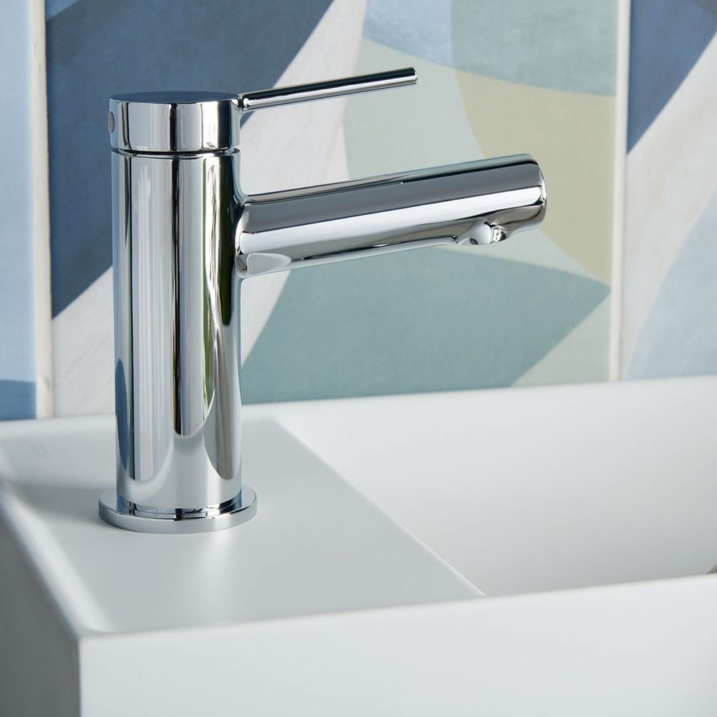 Vado Safari Lever Mini Chrome Mono Basin Mixer - Lifestyle Image