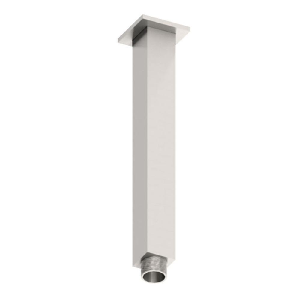 Product Cut out image of the Abacus Emotion Chrome Square 250mm Fixed Ceiling Shower Arm