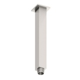 Product Cut out image of the Abacus Emotion Chrome Square 250mm Fixed Ceiling Shower Arm