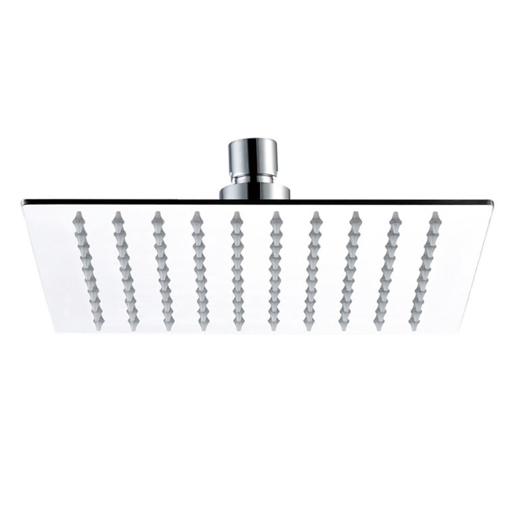 JTP Glide 200mm Ultra Thin Square Shower Head