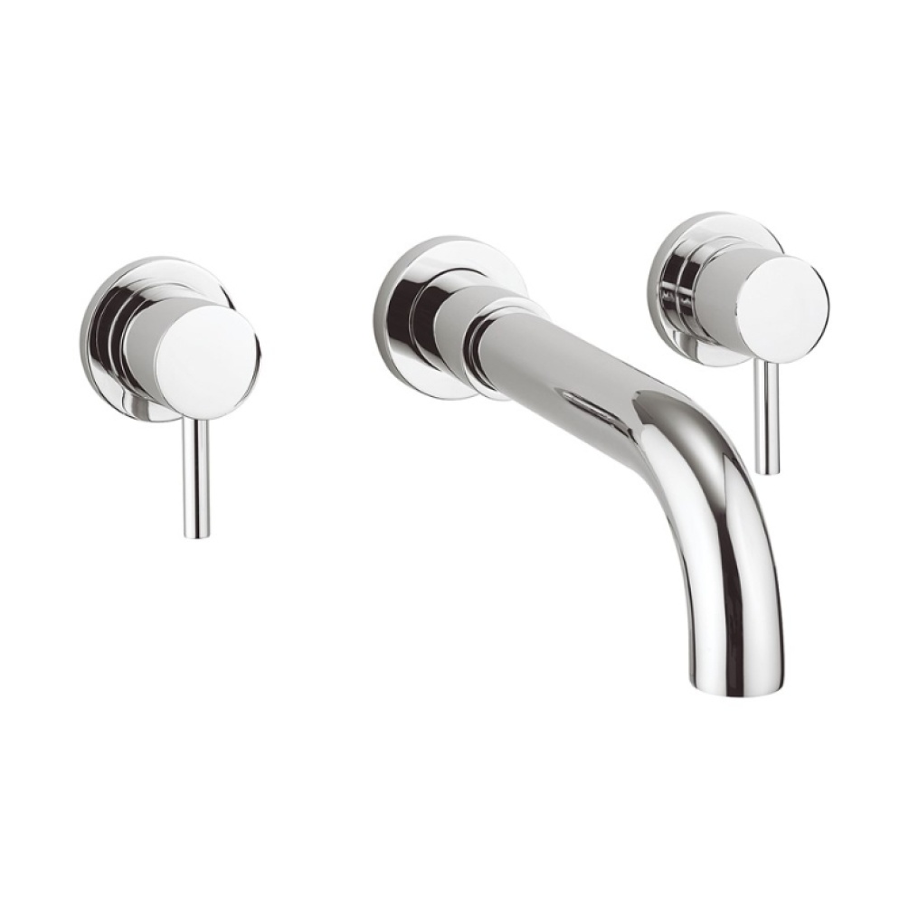 Product Cut out image of the Crosswater Fusion Bath 3 Hole Set