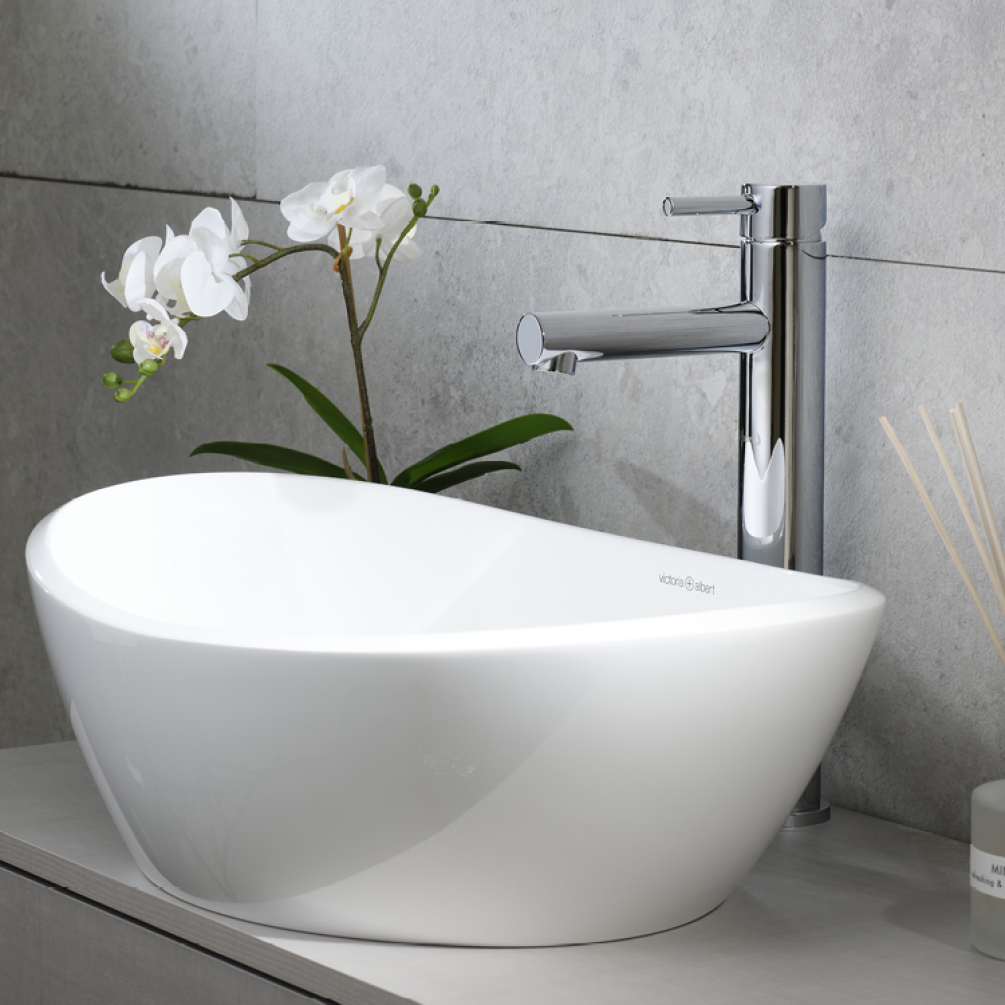 Photo of the Riobel GS Tall Single Lever Basin Mixer in Chrome