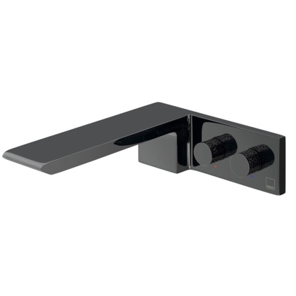 Cutout image of Vado Omika Noir Wall-Mounted Basin Mixer