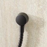 Crosswater Matt Black Shower Wall Outlet Lifestyle