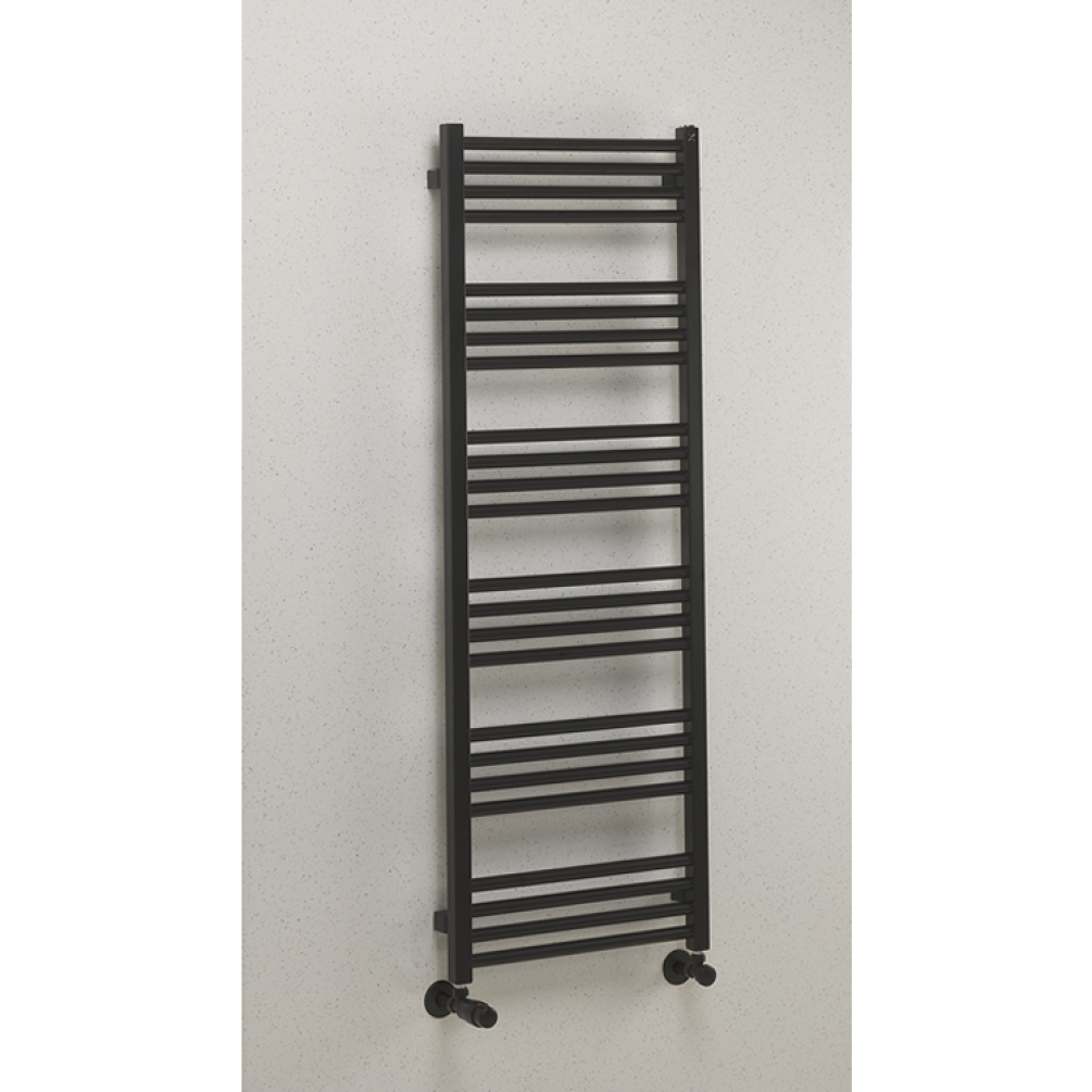Photo of Crosswater MPRO Matt Black Heated Towel Rail