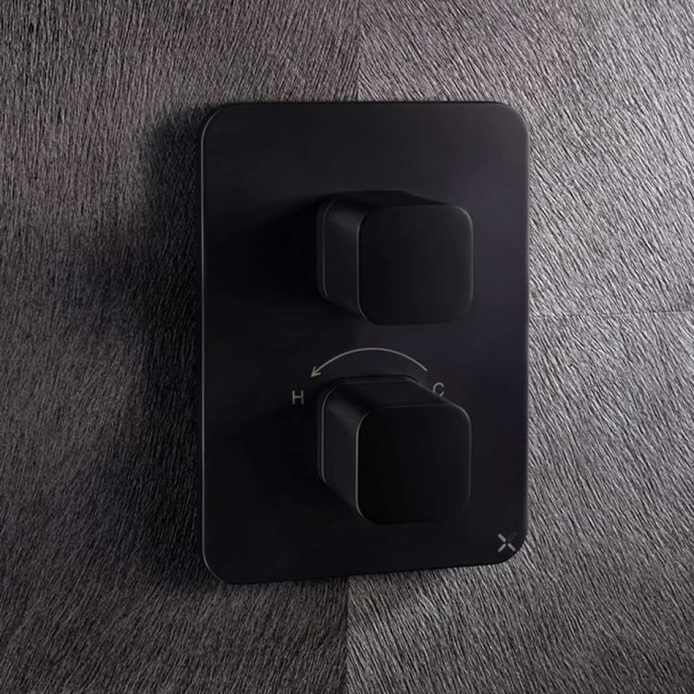 Lifestyle Photo of Crosswater Marvel Matt Black Crossbox 1500 Valve