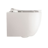 Photo of Crosswater Glide II Matt White Short Projection Rimless Wall Hung WC & Seat