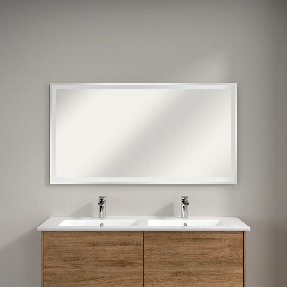 Lifestyle image of Villeroy & Boch Finero 1300mm LED Mirror