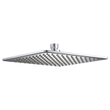 Photo of JTP Hix Chrome 250mm Square Shower Head Cutout
