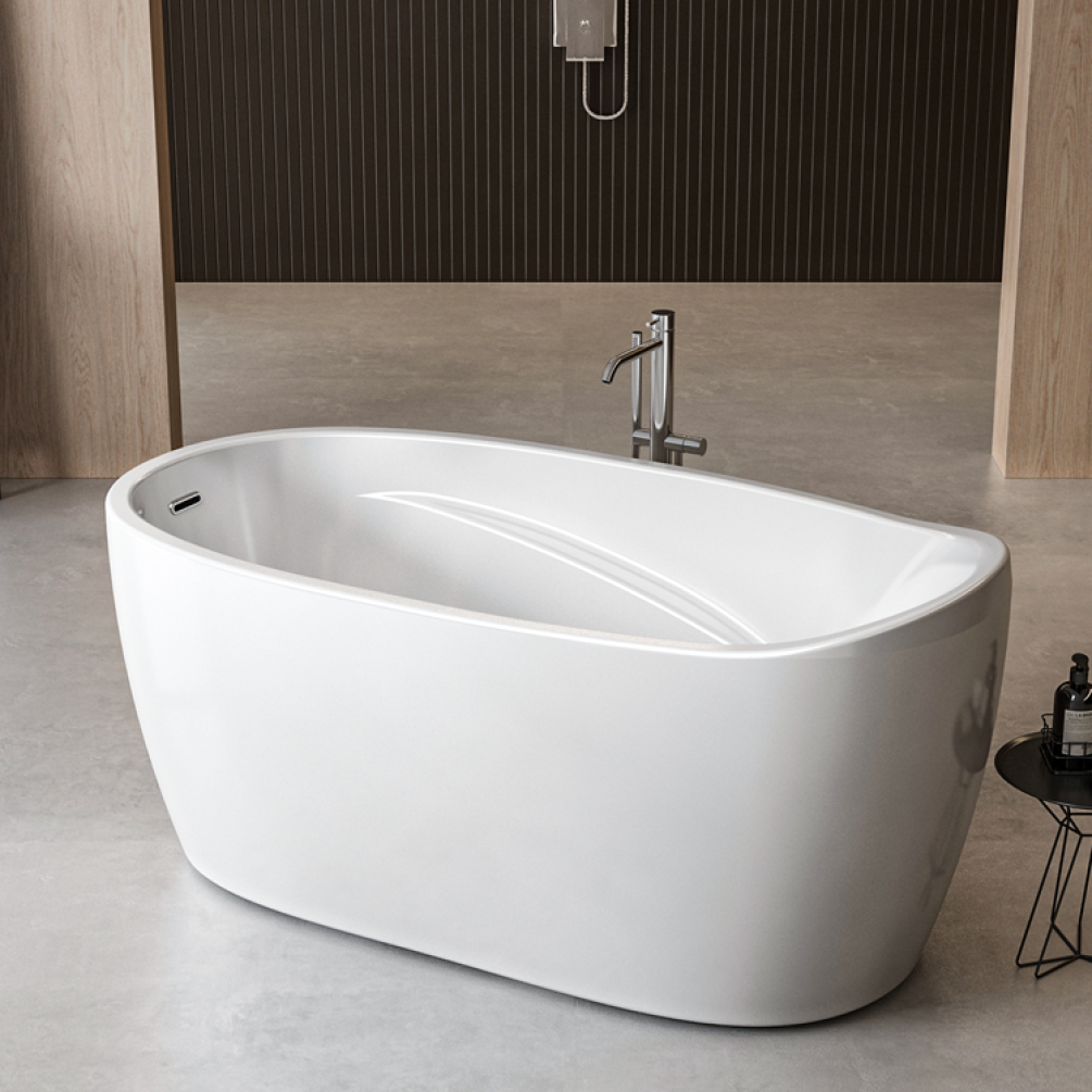 Lifestyle Photo of Charlotte Edwards Ceres 1400mm Gloss White Freestanding Bath