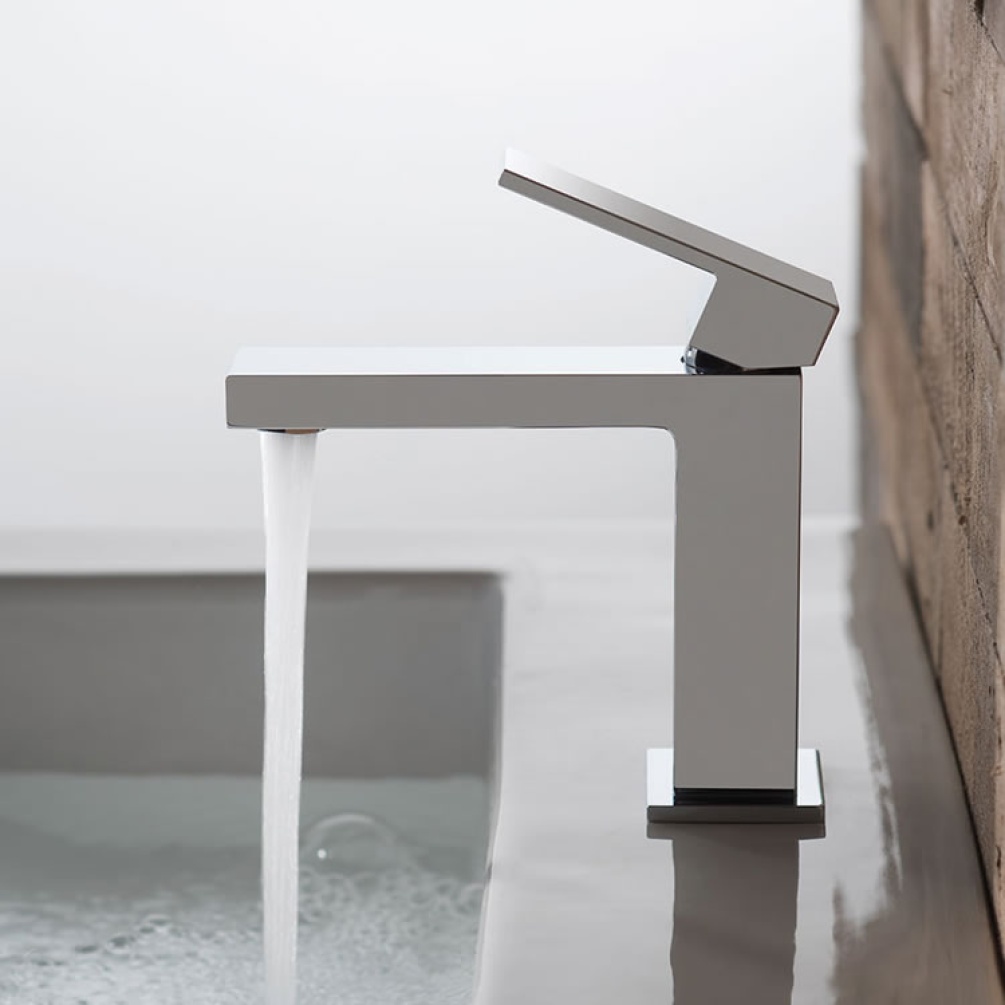 Lifestyle image of Vado Notion Slimline Mono Basin Mixer.