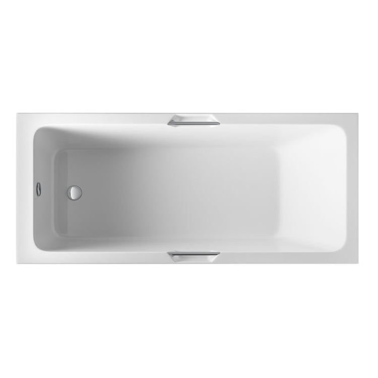 Eastbrook Beaufort Portland 1800 x 800mm Single Ended Bath With Twin