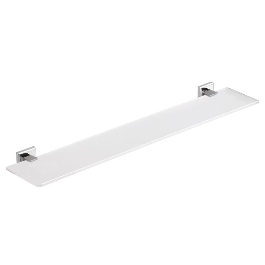 Cutout image of Origins Living Gedy Colorado Glass Shelf.