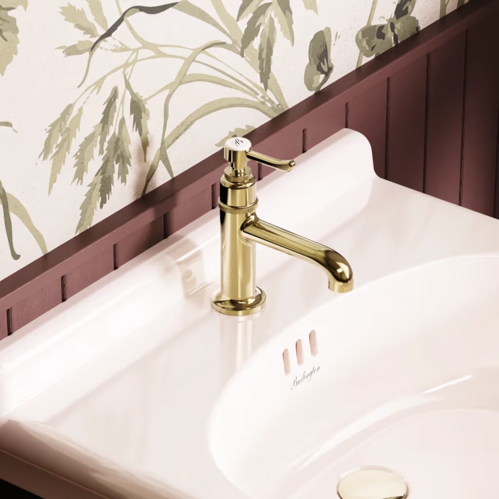 Burlington Guild Gold Basin Single Mono Lever Lifestyle Image