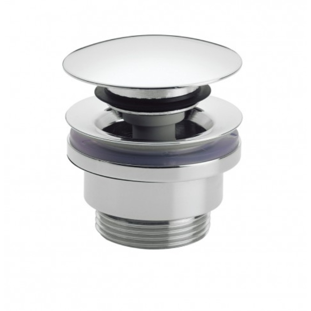 Product Cut out image of the Crosswater MPRO Universal Chrome Basin Click-Clack Waste