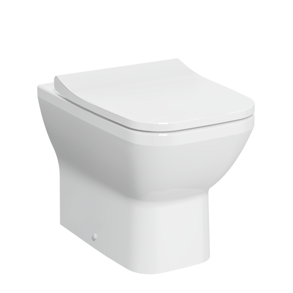 VitrA Integra Square Rimless Back To Wall Toilet Cut Out
