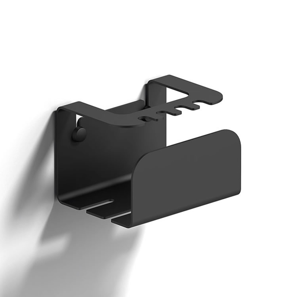 Cutout image of Origins Living Sonia Quick Electric Toothbrush Holder Black.