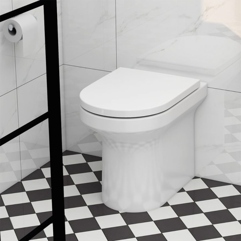 Imex Alma Rimless Back to Wall Toilet Lifestyle 1