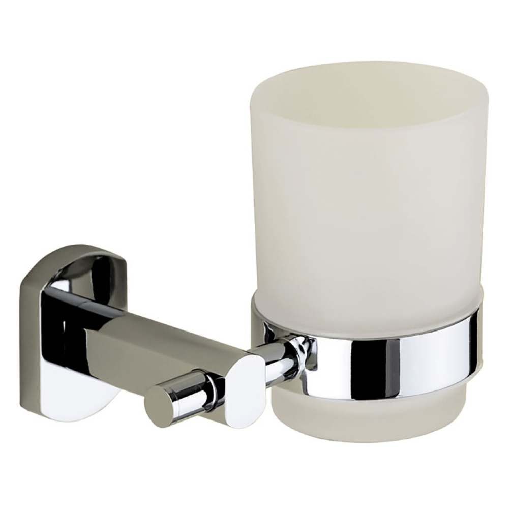 Cutout image of Origins Living Gedy Edera Plus Tumbler Holder.