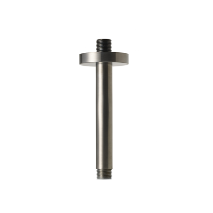 Product Cut out image of the JTP Vos Brushed Black Ceiling Shower Arm