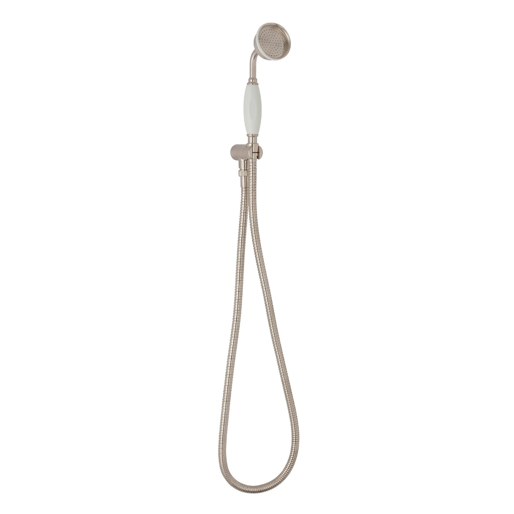 BC Sanitan Bruhsed Nickel Traditional Handheld Shower Kit