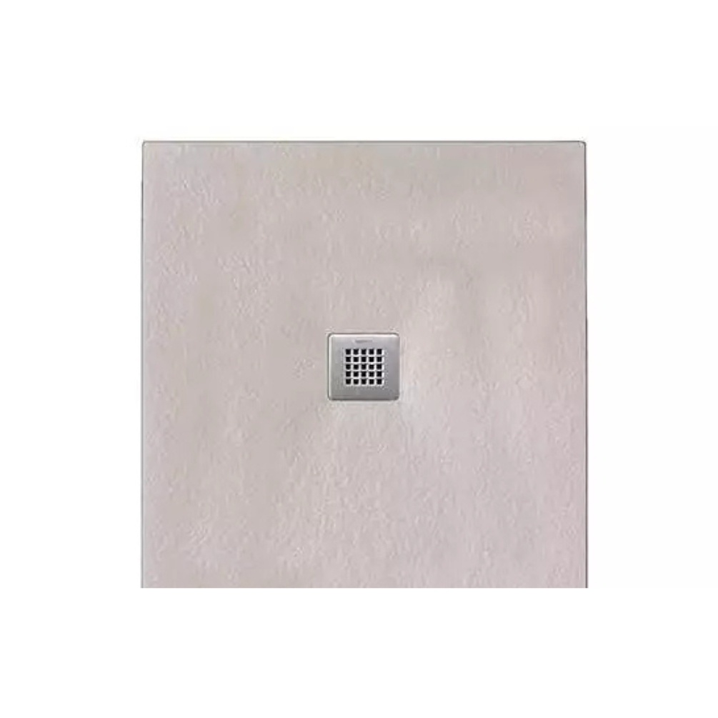 Cut out image of the Tissino Giorgio2 Soft Taupe 900mm x 900mm Stone Resin Square Shower Tray