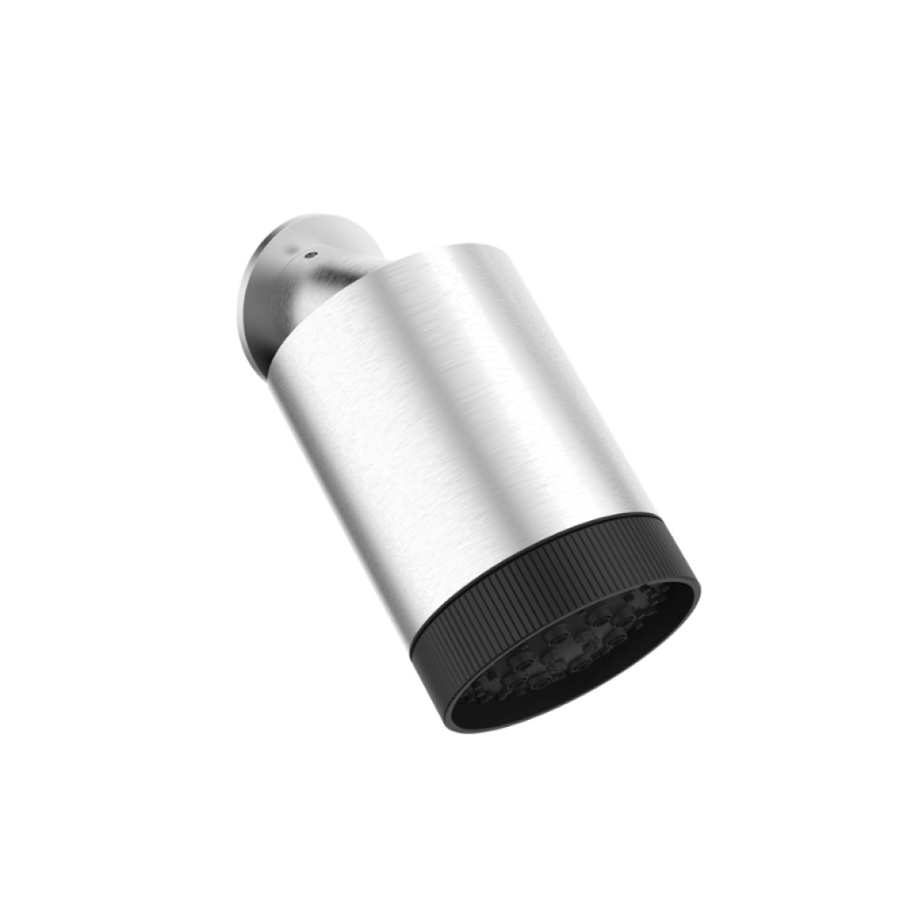 Product Cut out image of the Crosswater Revive Multi Flow Brushed Stainless Steel Shower Head