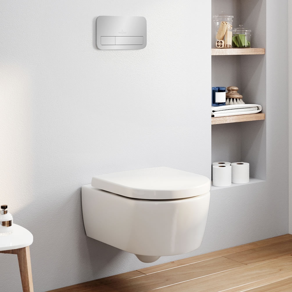 Lifestyle image of Villeroy & Boch Avento Wall-Hung WC & Cistern Frame Set