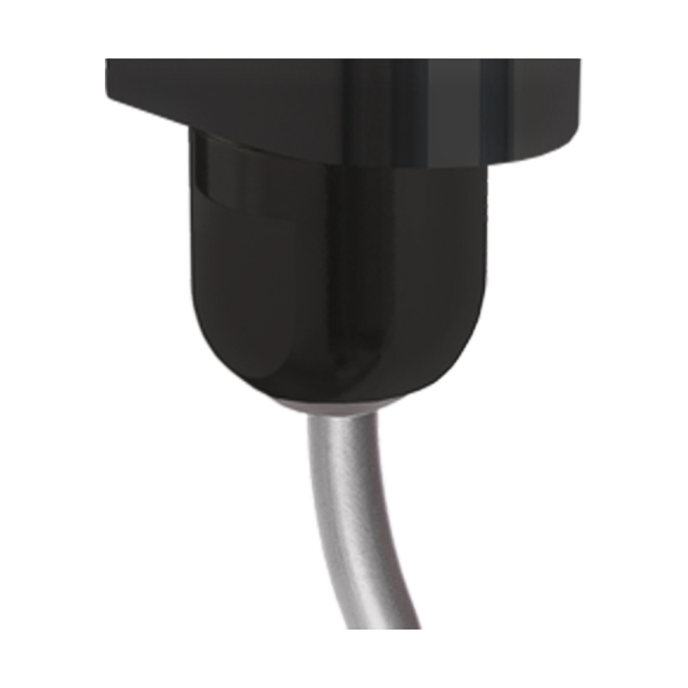 Product Cut out image of the Abacus Matt Black Standard Dual Fuel Element