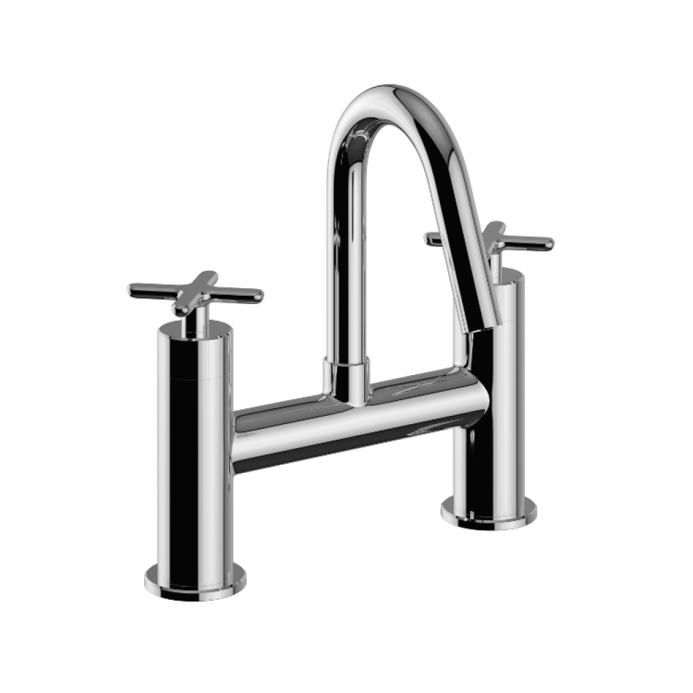 Heritage Salcombe Chrome Bath Filler