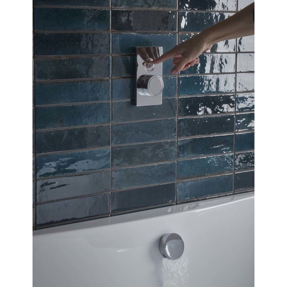 Tavistock Axiom Push Button Smartflow Bath Filler - Image 1