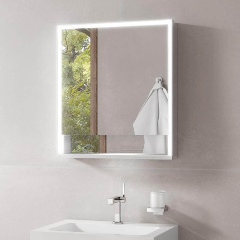 Product Lifestyle image of Keuco Royal Lumos Single Mirror Cabinet 14301 171131