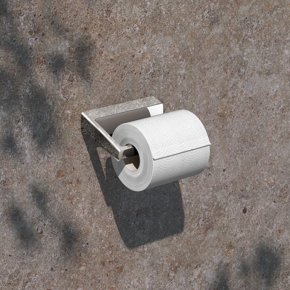 KEUCO Aveno Chrome Toilet Roll Holder Lifestyle