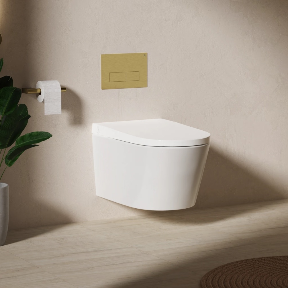 Crosswater Mada Wall Hung Rimless Smart Toilet Lifestyle
