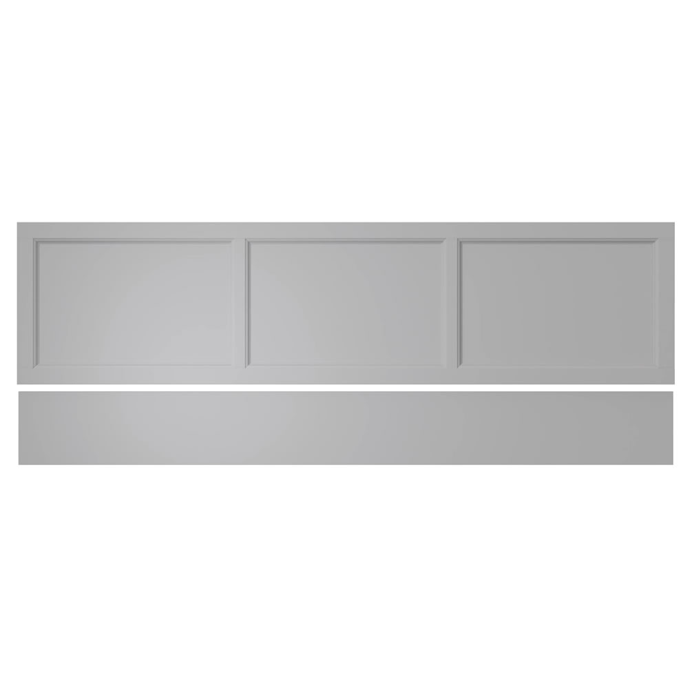 Heritage Dove Grey 1700mm Front Bath Panel