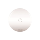 Cutout image of TED Chrome Wireless Shower Activation Button
