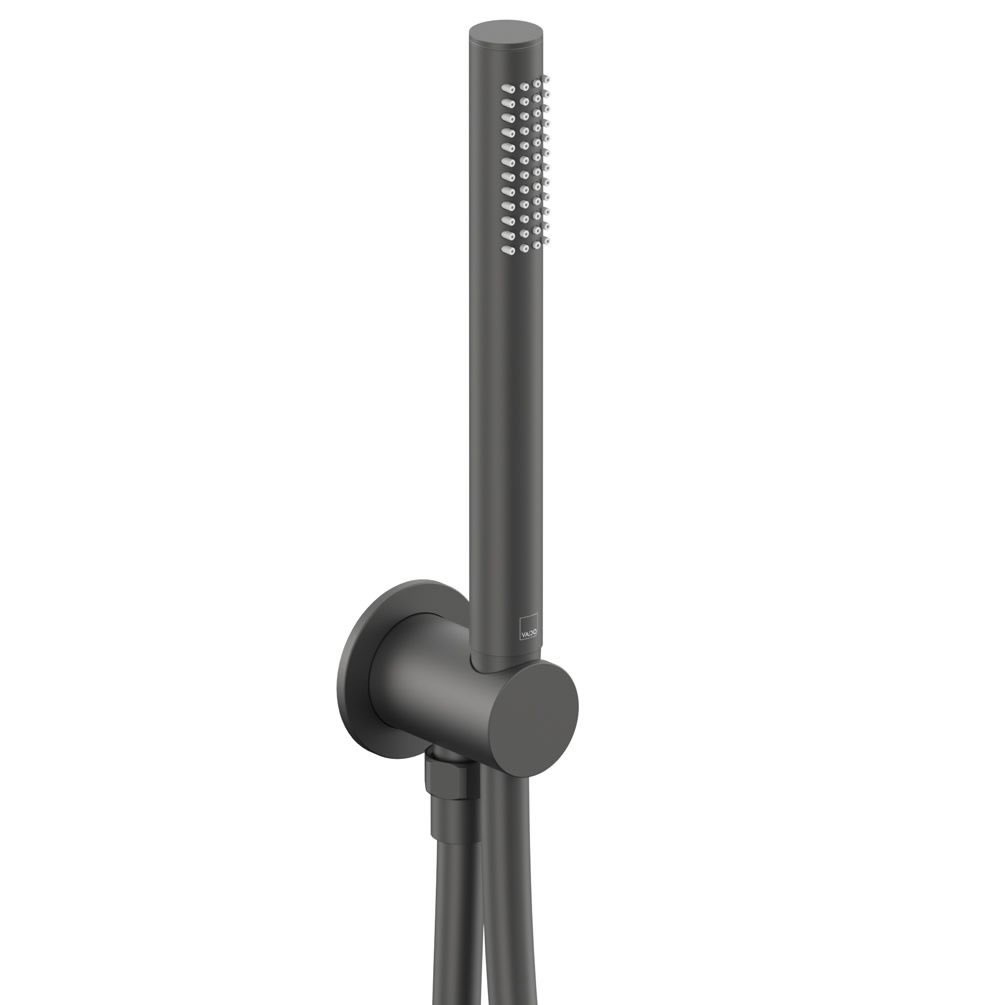 Vado Safari Pewter Single Function Mini Shower Kit With Outlet