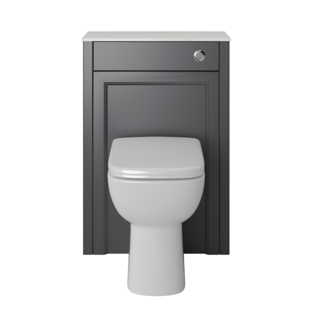 Heritage Caversham 600mm Graphite WC Unit