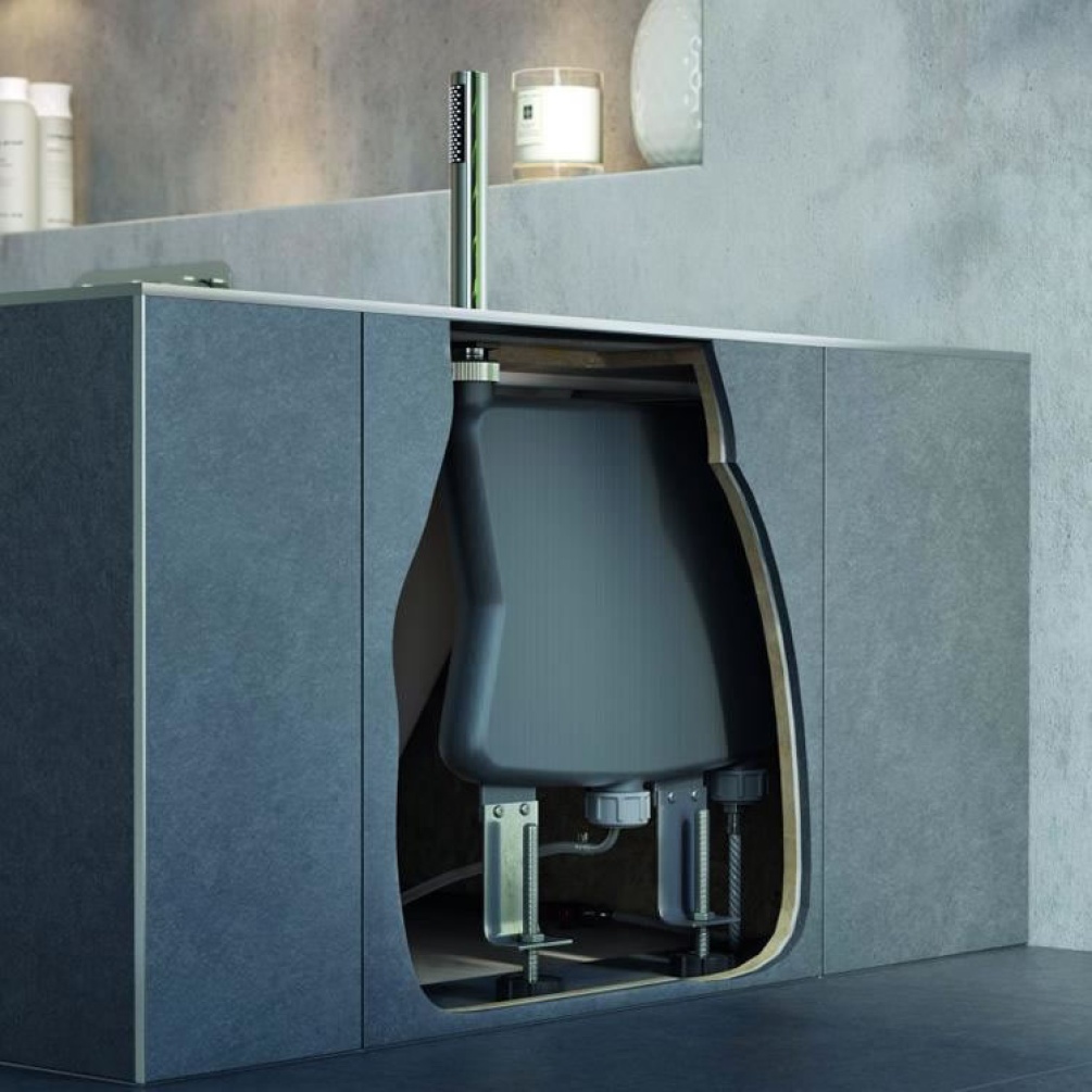 Vado Capsule Bath Shower Kit Image 1