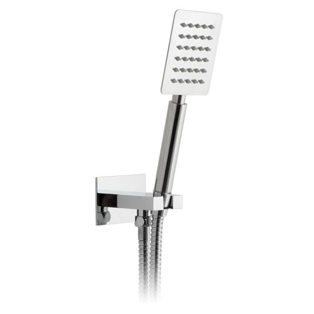 Vado Aquablade Square Mini Shower Kit With Outlet Image 1