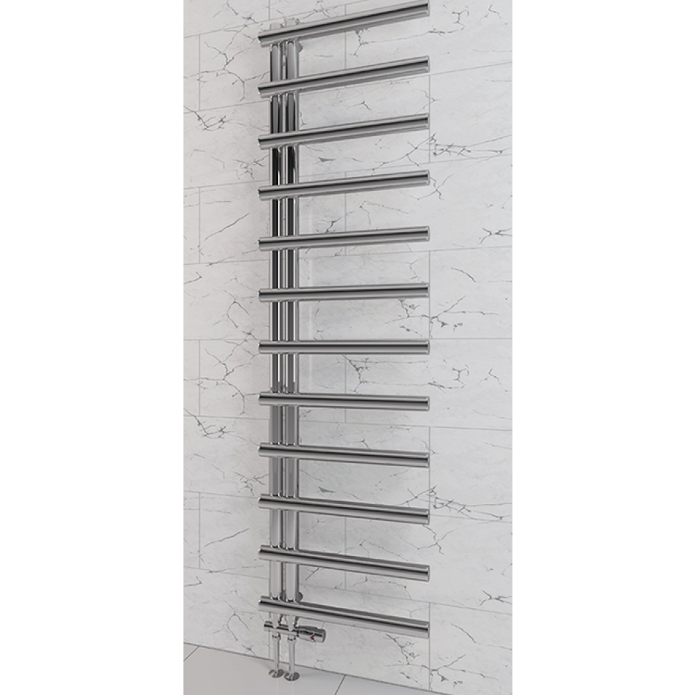 Lifestyle Photo of Eastbrook Marlow E-Style Designer Heated Towel Rail - Chrome