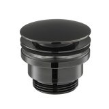 Cutout image of Vado Omika Noir Universal Clic-Clac Basin Waste