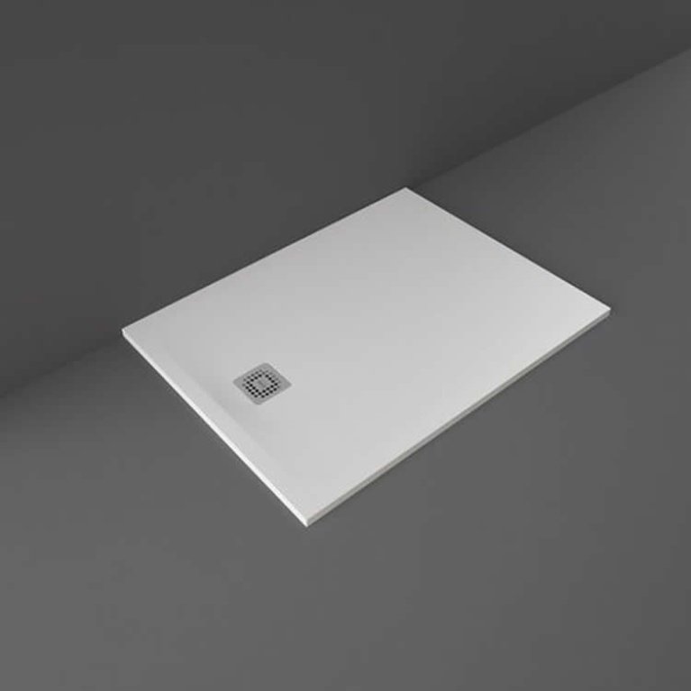 RAK Feeling Matt White 1200 x 900mm Rectangle Shower Tray Sanctuary Bathrooms