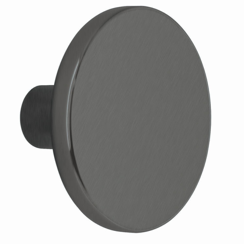Cutout image of Cutout image of Crosswater Modern Round Furniture Handle Slate