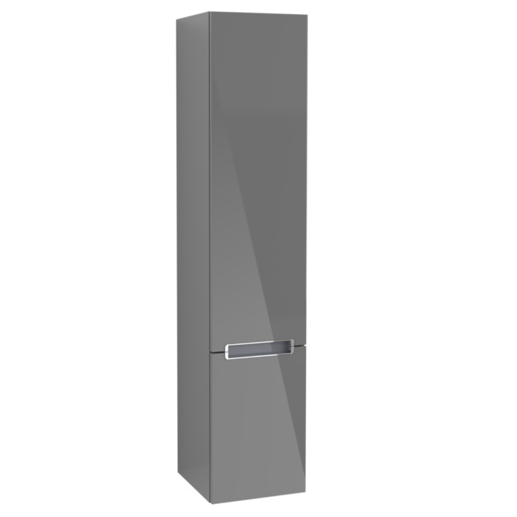 Product cut out image of Villeroy and Boch Subway 2.0 Tall Cabinet Glossy Grey A70910FP A71010FP