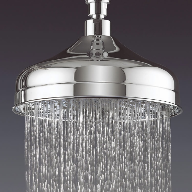 Crosswater Belgravia 200mm Fixed Shower Head Traditional Shower Heads