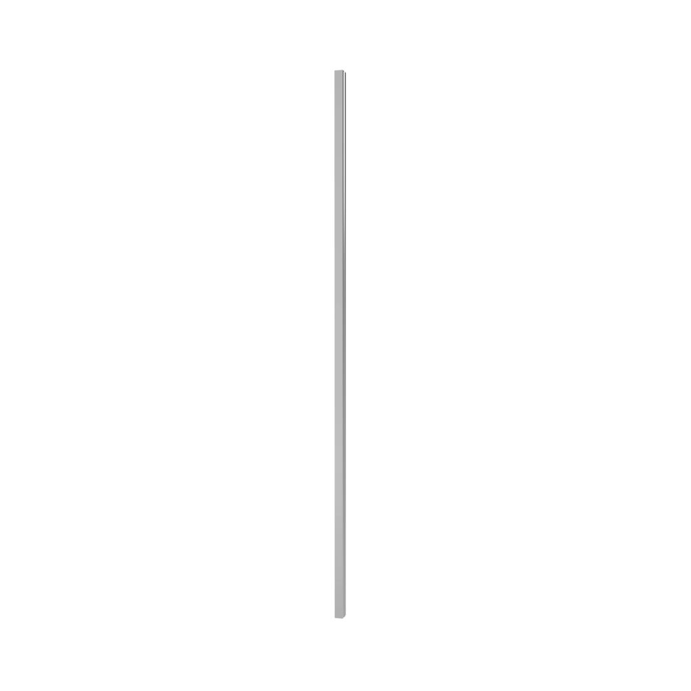 Cutout image of Crosswater Clear 6 Chrome 25mm Shower Door Extension Profile