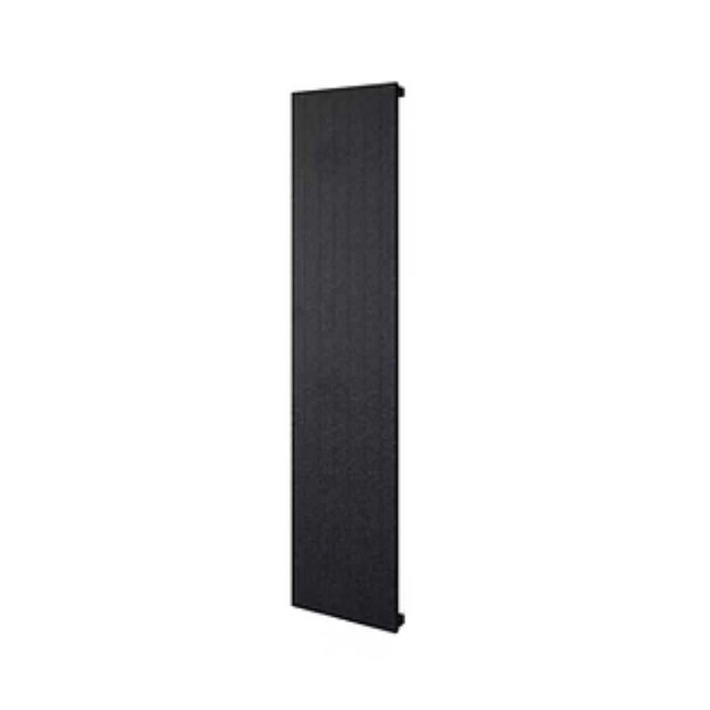 Product cut out image of the Radox Nova 1800mm x 420mm Black Pearl Vertical Heated Radiator
