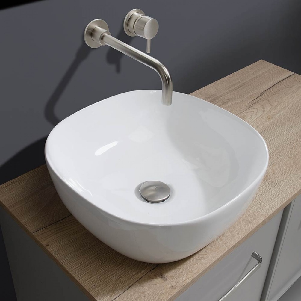Lifestyle Photo of Crosswater Real Square Countertop Basin