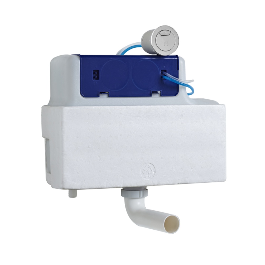 Product cut out image of the Tavistock Comfort Height Concealed Back to Wall Concealed Dual Flush Cistern